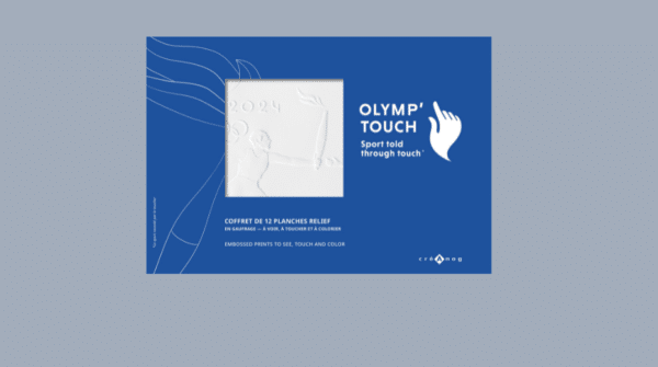 Couverture d'Olymp'Touch avec du relief